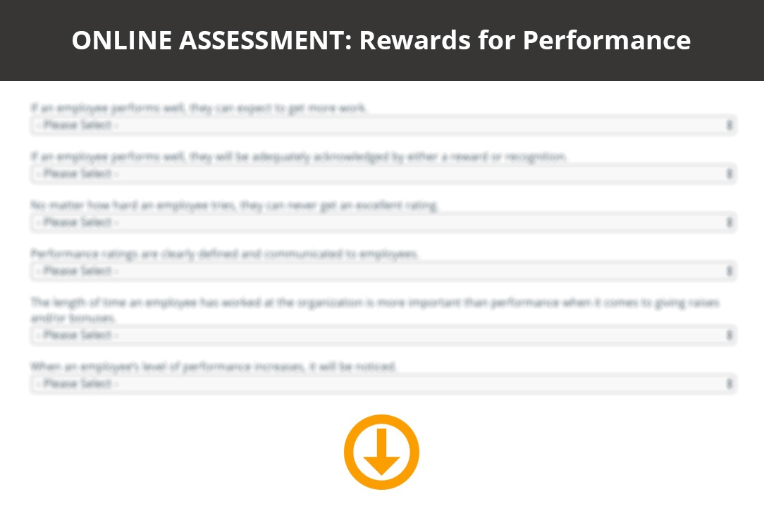 Take the Rewards for Performance Online Assessment
